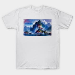 deep river high mountain T-Shirt